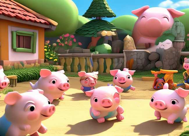 小猪的故事幼儿，小猪的故事幼儿园