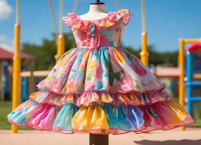 90年代儿童裙 90年代儿童连衣裙