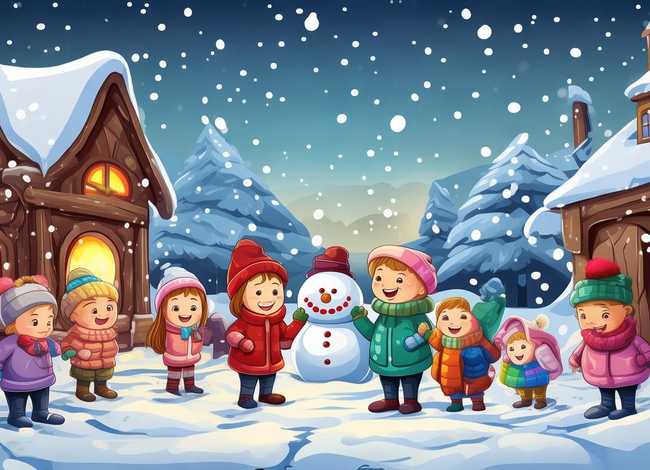 关于冬天来了的儿童故事 冬天来了的幼儿故事