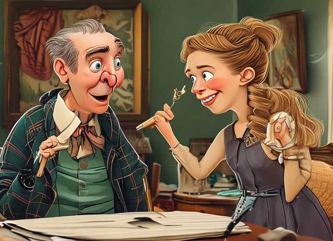 英语笑话小故事 - 英语笑话小故事1一2分钟