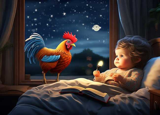 儿童睡前故事半夜鸡叫 - 幼儿故事在线听睡前半夜鸡叫