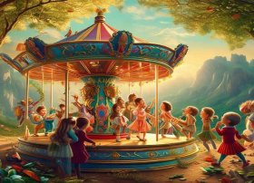 旋转木马的儿童故事（旋转木马的幼儿小故事）