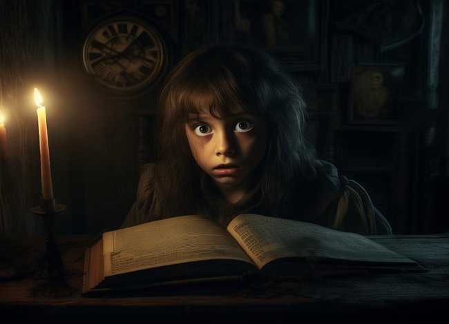 可怕故事儿童故事；可怕的幼儿故事