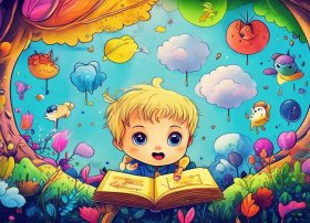 儿童插图故事书 - 儿童图书插图