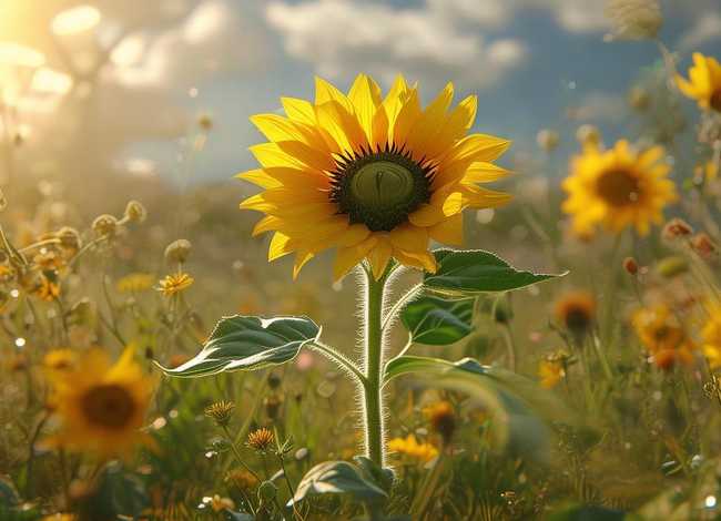 太阳花童话（太阳花的童年）