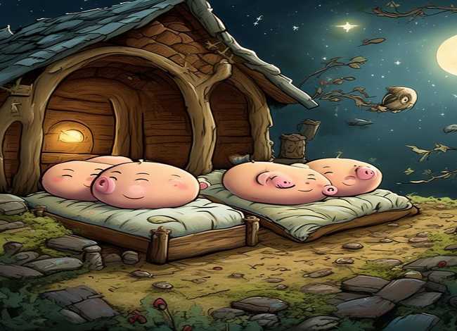 睡眠故事三只小猪的故事（睡眠故事三只小猪的故事文字）