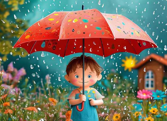 关于雨伞的儿童故事、关于雨伞的故事幼儿小故事