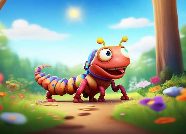 儿童故事小蜈蚣的故事（小蜈蚣去上学的故事）