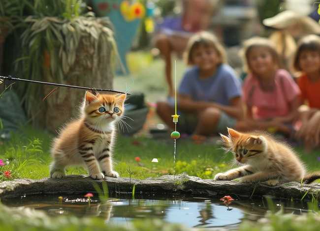 小猫钓鱼幼儿故事视频、小猫钓鱼幼儿故事视频播放