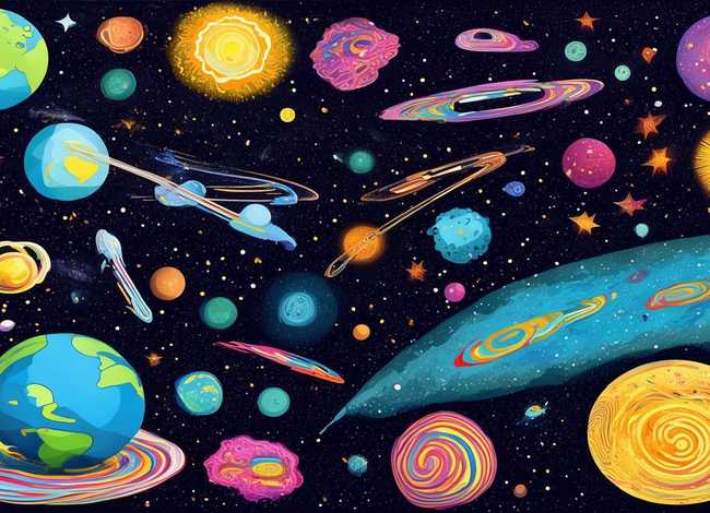 宇宙的绘本故事；超级简单的宇宙史绘本故事