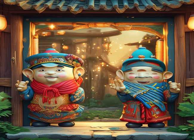 儿童绘本故事推荐门神的故事 - 门神的传说绘本故事