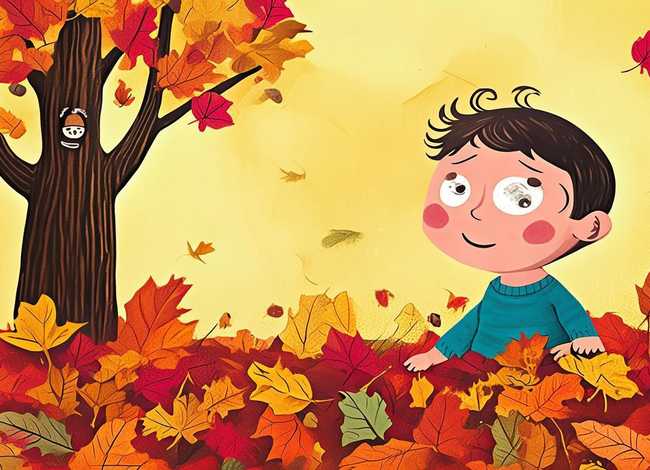 落叶儿童绘本故事；落叶的绘本故事