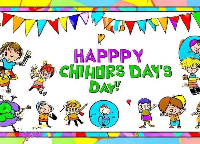 儿童节英文手抄报内容文字；儿童节英文手抄报内容文字怎么写