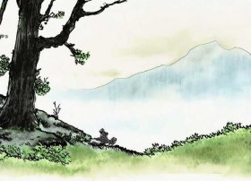 水墨画绘本故事（水墨画绘本故事大全）