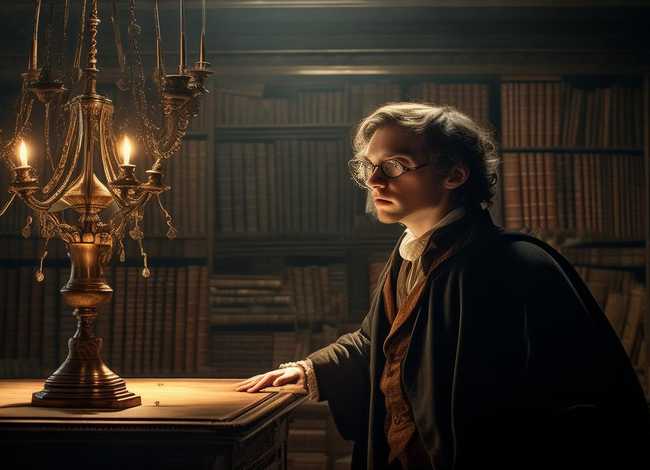 伽利略与摇摆的吊灯的故事 - 伽利略与摇摆的吊灯的故事简写