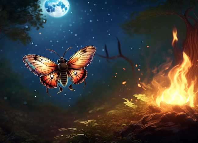 儿童故事绘本飞蛾扑火 - 飞蛾扑火故事在线听