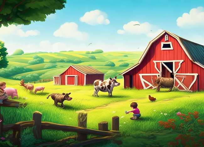 关于农场的绘本故事经典；关于农场的绘本故事经典版