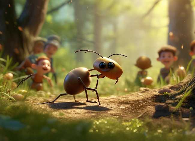 儿童故事绘本报恩；报恩的蚂蚁绘本故事