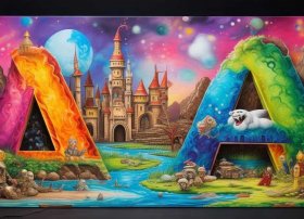 怎么绘画名字里的故事；怎么绘画名字里的故事图片