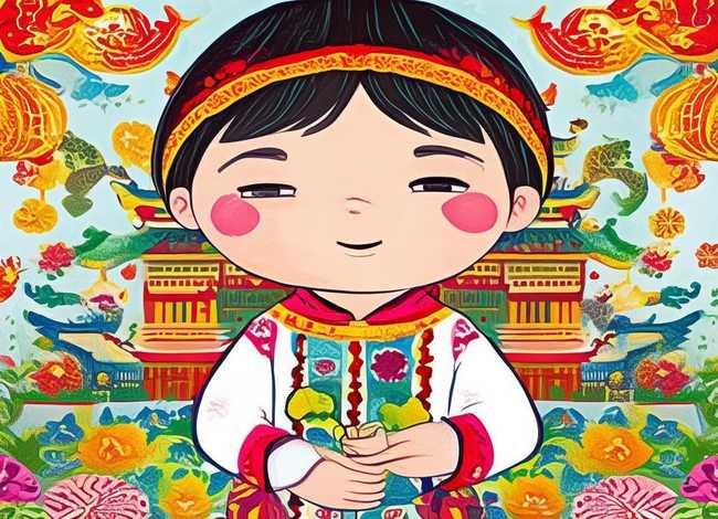 儿童传统文化绘画作品 儿童传统文化绘画作品图片