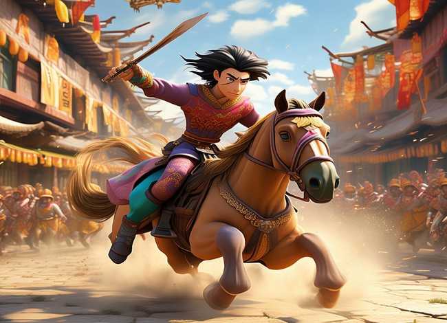 过五关斩六将故事儿童视频；过五关斩六将的故事视频