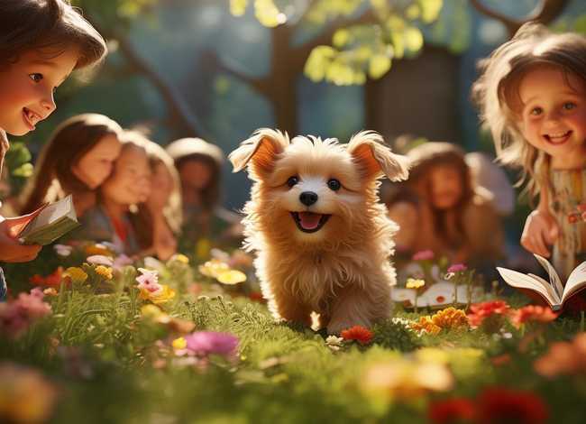 小狗的儿童故事、小狗的故事幼儿故事文字
