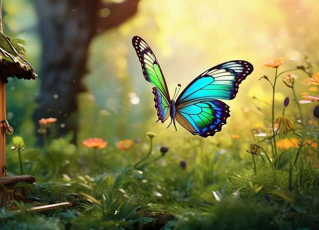 小蝴蝶的故事（小蝴蝶的故事绘本）