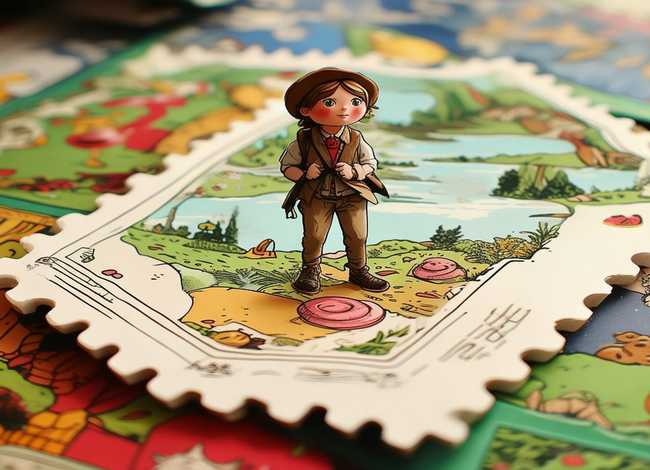 邮票绘本故事（邮票绘本故事30个）