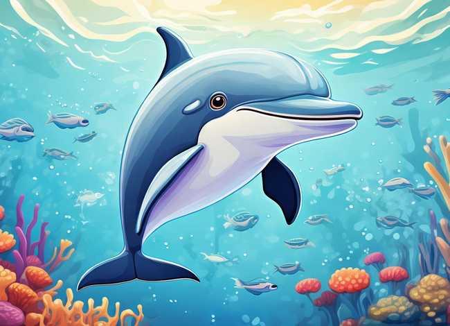 一只小海豚的故事，一只小海豚的故事 绘本