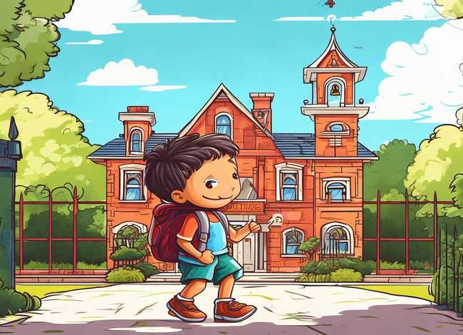 小孩上学故事（小孩上学故事短篇）