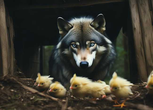 大灰狼吃小鸡的故事视频；大灰狼吃小鸡的故事视频播放