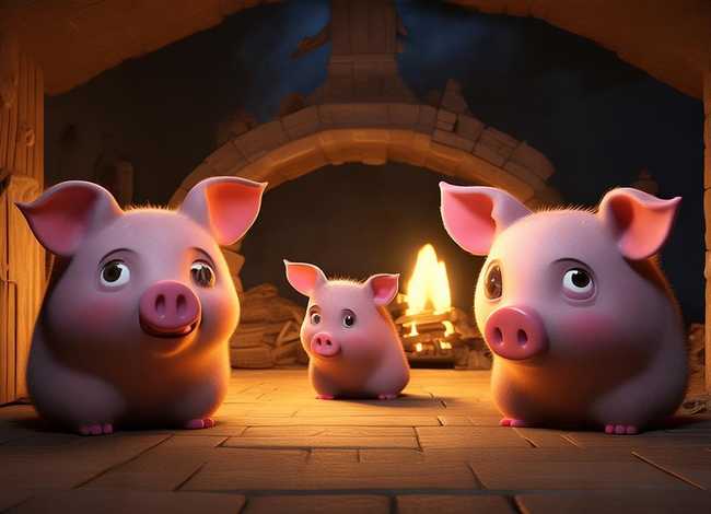 儿童睡前故事三只小猪（小儿睡前故事三只小猪）