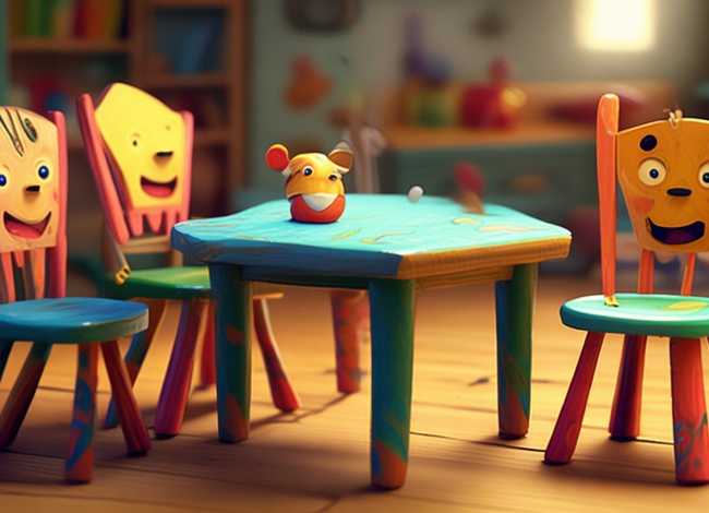 会动的桌子儿童故事 桌子凳子会说话的动画片