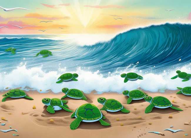 关于小海龟的绘本故事；关于小海龟的绘本故事有哪些