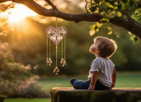 爱心风铃儿童故事感受 - 爱心风铃故事的读后感