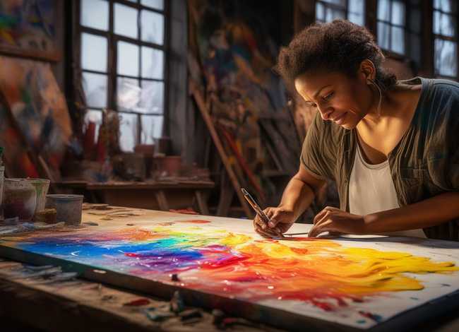 艺术家的故事努力（关于艺术家的励志故事）