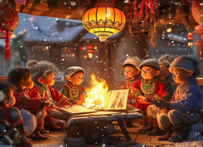 过年的故事儿童版 - 过年的故事简短幼儿