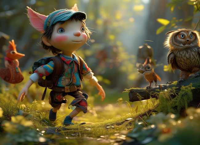 儿童木偶奇遇记怎么画 - 儿童木偶奇遇记怎么画图片