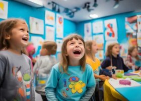 科技馆儿童绘画 - 科技馆儿童绘画可爱又简单