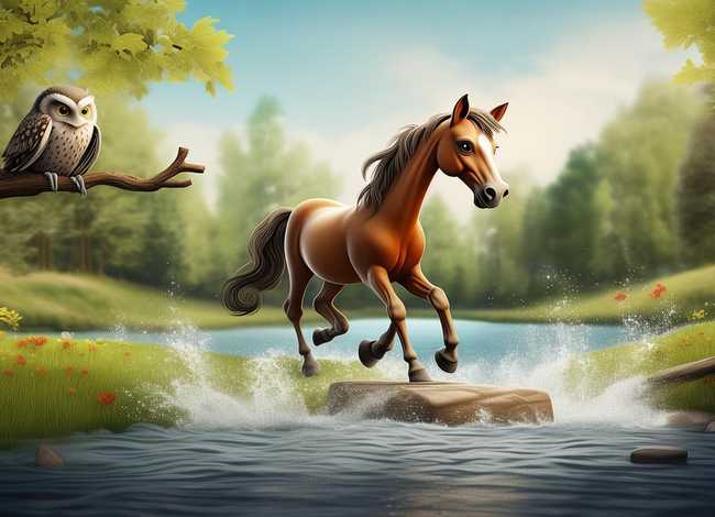 儿童故事小马过河的寓意、小马过河的故事有什么寓意