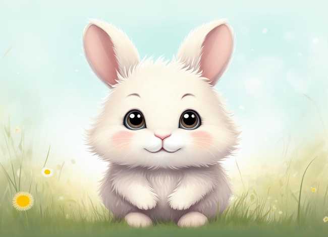 绘画小兔子简单又漂亮（绘画小兔子简单又漂亮图片）