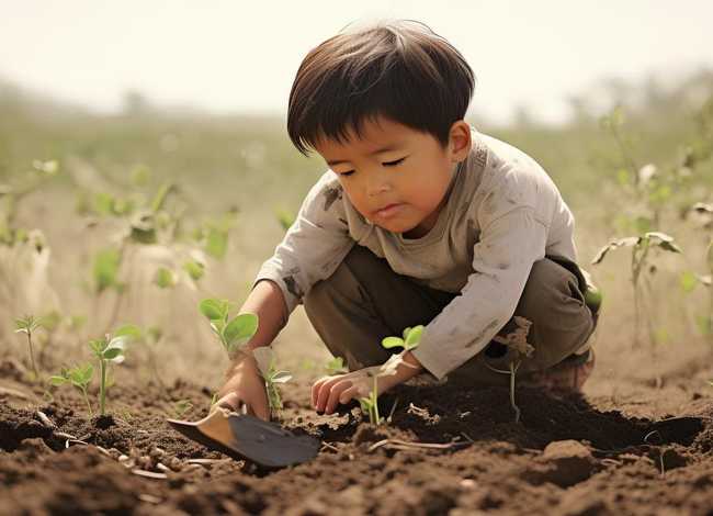 植树的孩子故事；植树的孩子故事简介