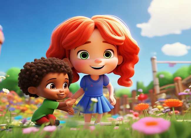 关于儿童乐于助人的故事，关于乐于助人的儿童画