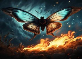 飞蛾扑火的故事（飞蛾扑火的故事告诉我们）