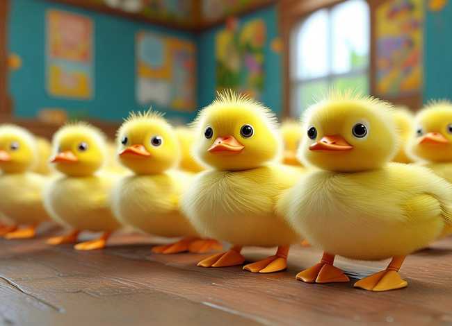 绘本故事排队啦小脚鸭、小脚鸭排队啦绘本教案