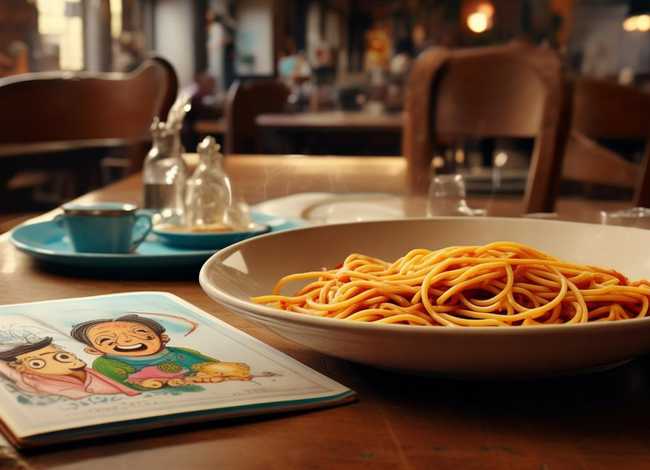 关于面条的故事(简写) - 一个关于面条的小故事