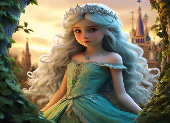 儿童公主故事6到12岁的；公主故事6-12岁