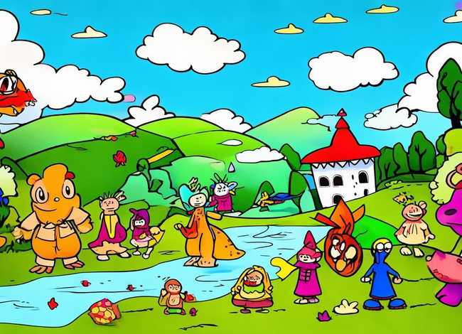 儿童故事图画大全简笔画；儿童故事简笔画图片大全大图