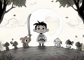 桃太郎故事儿童睡前故事（睡前故事桃太郎的故事）