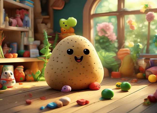 土豆视频的儿童故事，土豆的小故事